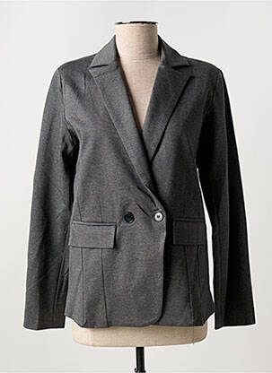 Blazer fausses poches gris SUZA femme