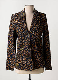 Blazer poches marron SUZA femme