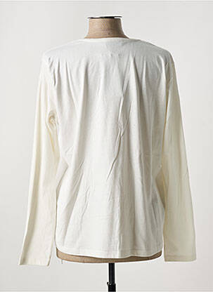 T-shirt manches longues manches longues blanc SUZA femme