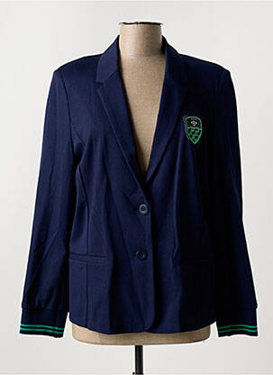 Blazer poches bleu BRANDTEX femme