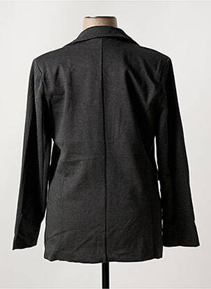 Veste casual col tailleur gris SUZA femme