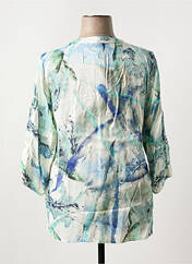 Blouse bleu SUZA pour femme seconde vue