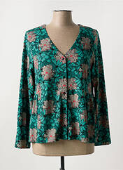 Gilet manches longues vert LA FIANCÉE pour femme seconde vue