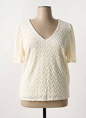 T-shirt beige GARCIA pour femme seconde vue