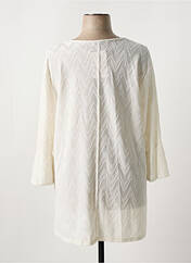 Tunique manches longues blanc 2W PARIS pour femme seconde vue