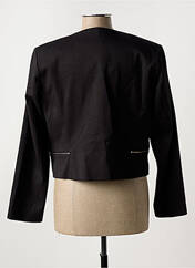 Veste chic noir PAUSE CAFE pour femme seconde vue