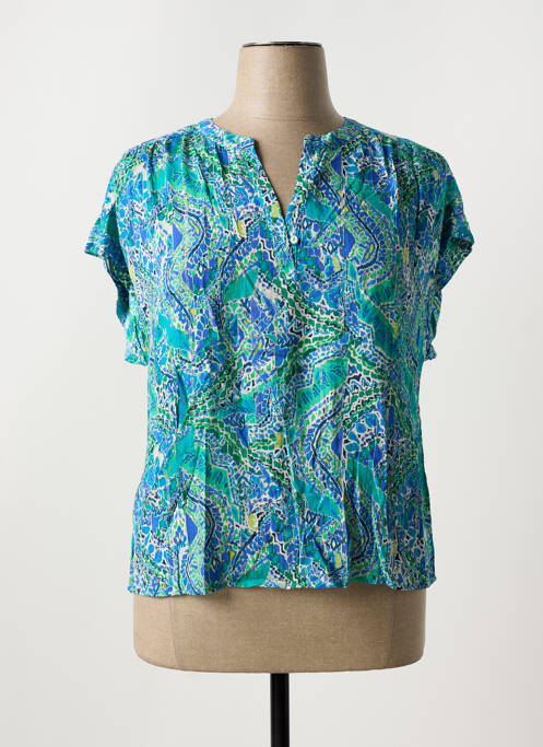 Blouse bleu JULIE GUERLANDE pour femme
