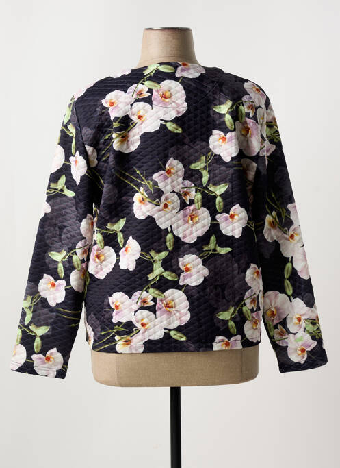 Veste casual noir SIGNATURE femme