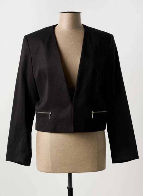 Veste chic noir PAUSE CAFE pour femme