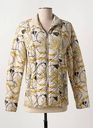 Doudoune manches longues sans capuche beige BRANDTEX femme