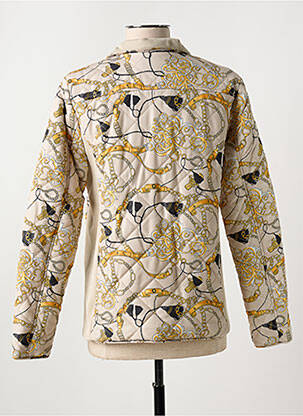 Doudoune manches longues sans capuche beige BRANDTEX femme