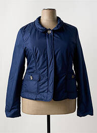 Doudoune poches sans capuche bleu DIVAS femme