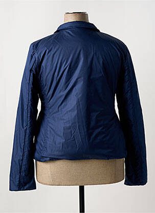Doudoune manches longues sans capuche bleu DIVAS femme