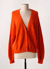 Gilet manches longues orange GARCIA pour femme seconde vue