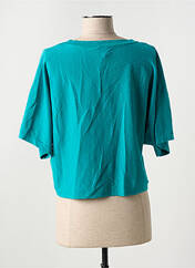 Gilet manches courtes bleu LA FIANCÉE pour femme seconde vue