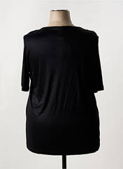 T-shirt noir SIGNATURE pour femme seconde vue