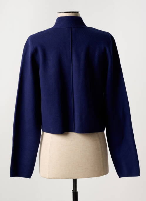 Gilet manches longues bleu LA FIANCÉE pour femme