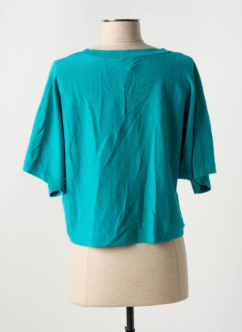 Gilet manches courtes bleu LA FIANCÉE pour femme