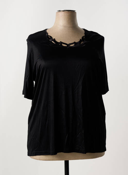 T-shirt noir SIGNATURE pour femme