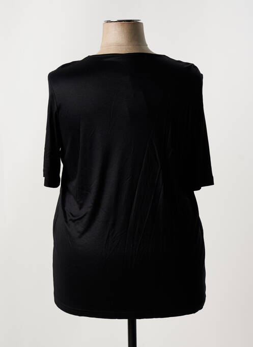 T-shirt noir SIGNATURE pour femme