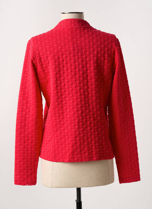 Veste casual rouge BRANDTEX pour femme