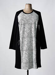 Robe mi-longue noir SIGNATURE pour femme seconde vue