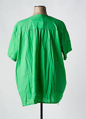 Tunique manches courtes vert PIMENT ROUGE pour femme seconde vue