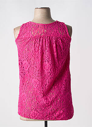 Top stretch sans manche rose NEW COLLECTION femme