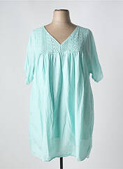 Robe courte vert MADE IN ITALY pour femme seconde vue