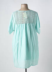 Robe courte vert MADE IN ITALY pour femme seconde vue