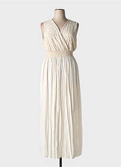 Robe longue beige C'MELODIE pour femme seconde vue