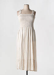 Robe longue beige C'MELODIE pour femme seconde vue