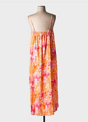 Robe longue orange C'MELODIE pour femme seconde vue