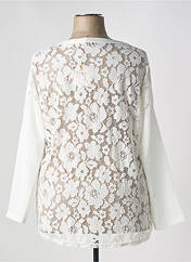 Top blanc MINA ROSA pour femme seconde vue