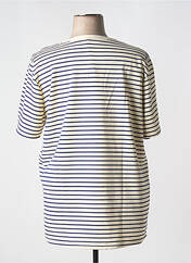 T-shirt beige MINA ROSA pour femme seconde vue