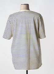 T-shirt beige MINA ROSA pour femme seconde vue