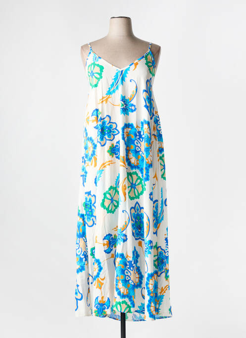 Robe longue bleu C'MELODIE pour femme