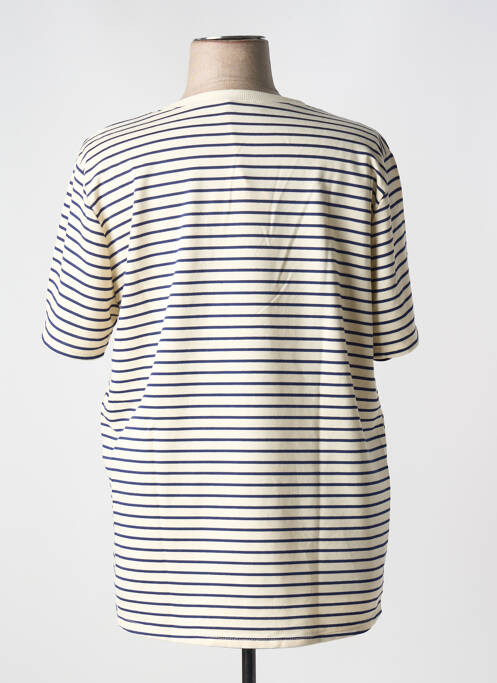 T-shirt beige MINA ROSA pour femme