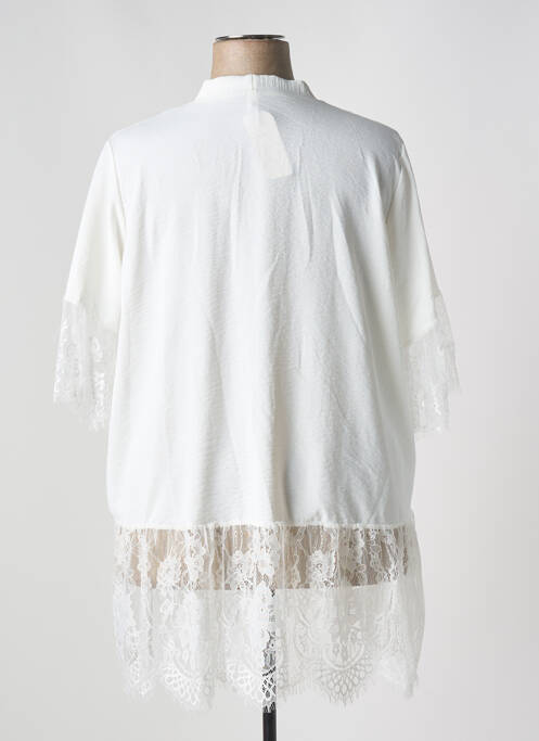 Tunique manches longues blanc NEW COLLECTION pour femme