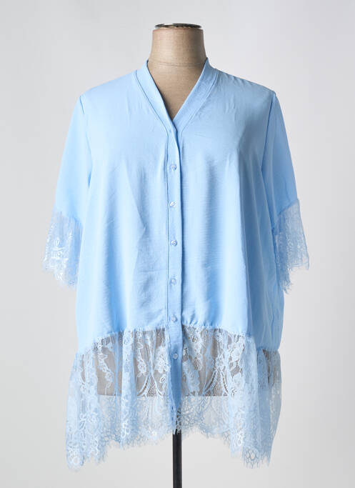 Tunique manches longues bleu NEW COLLECTION pour femme