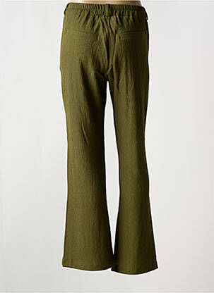 Pantalon flare poches taille normale vert SUZA homme