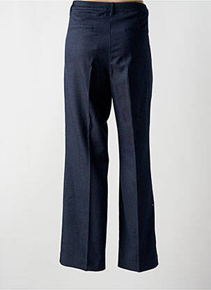 Pantalon droit taille normale taille normale bleu MORE & MORE femme