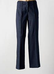 Pantalon droit bleu MORE & MORE pour femme seconde vue