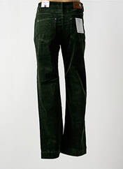 Pantalon droit vert KAROSTAR pour femme seconde vue