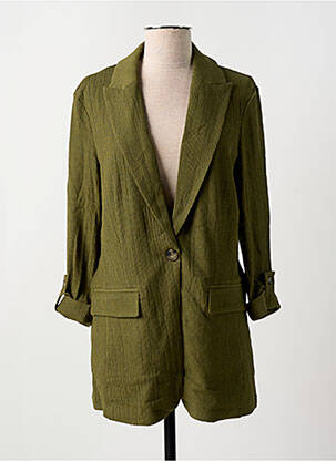 Blazer poches vert SUZA femme