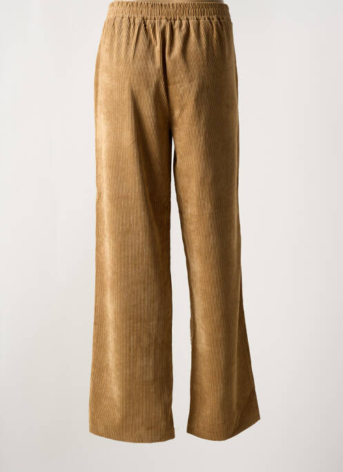 Pantalon droit marron SUZA pour femme