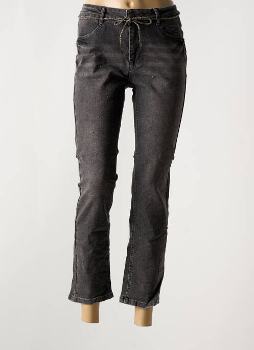 Pantalon 7/8 noir SUZA pour femme