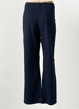 Pantalon droit stretch taille normale bleu LA FIANCÉE femme