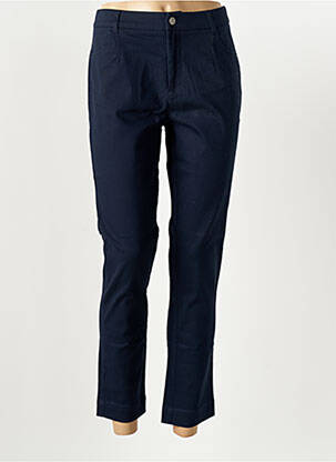 Pantalon 7/8 stretch taille normale bleu LA FIANCÉE femme