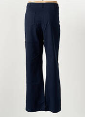 Pantalon droit bleu LA FIANCÉE pour femme seconde vue